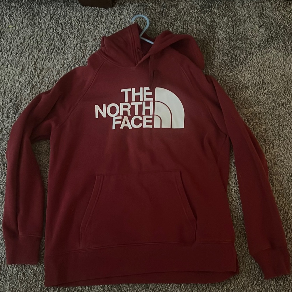 Red North Face Hoodie